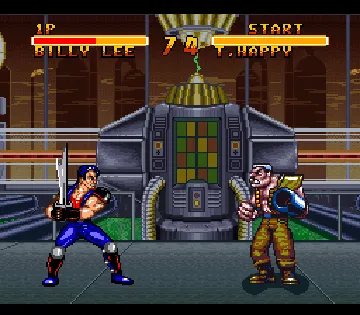 Double Dragon V - The Shadow Falls (USA) screen shot game playing